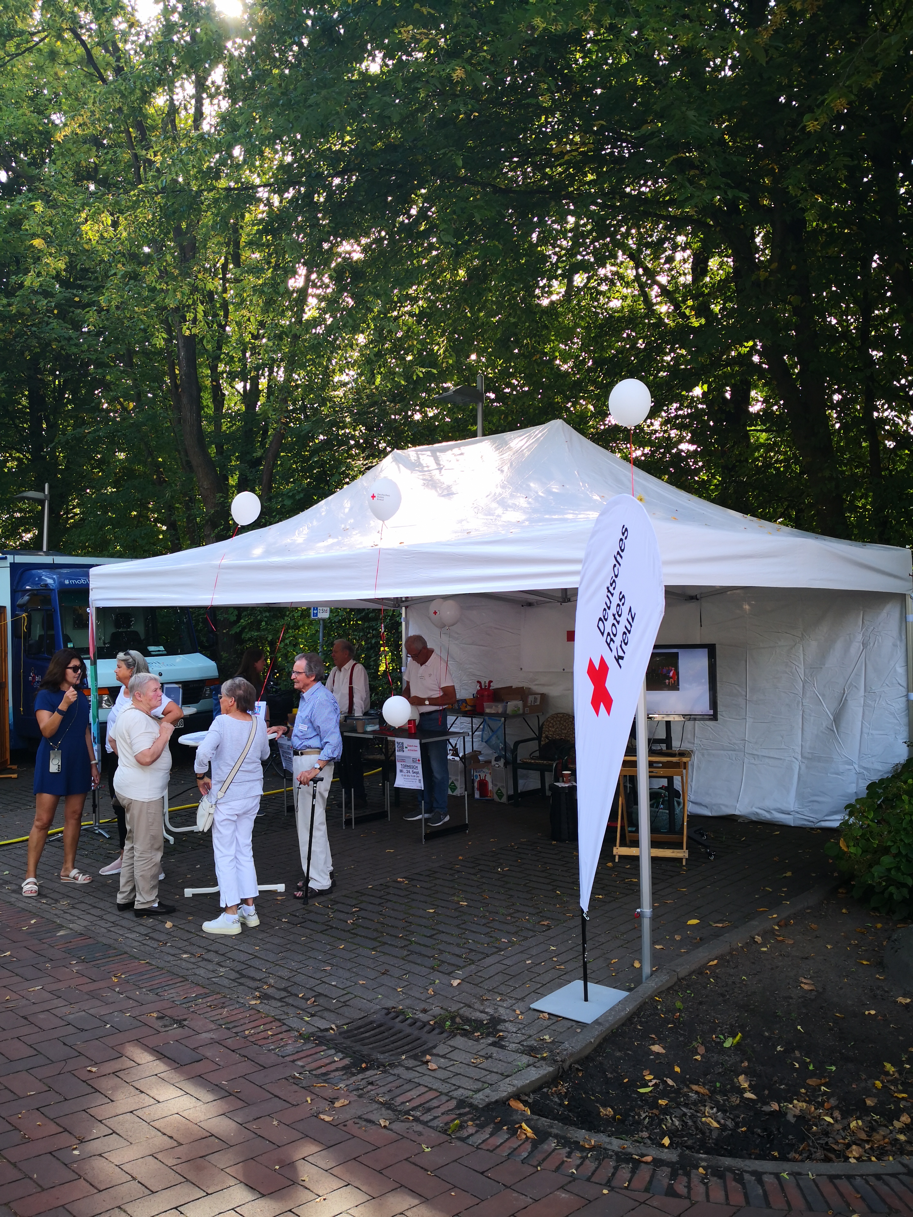 Stadtfest Stand DRK